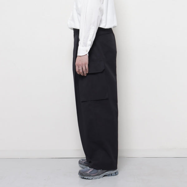 Washed Gabardine Super Wide 6P Slacks (BHS22F029) | blurhms