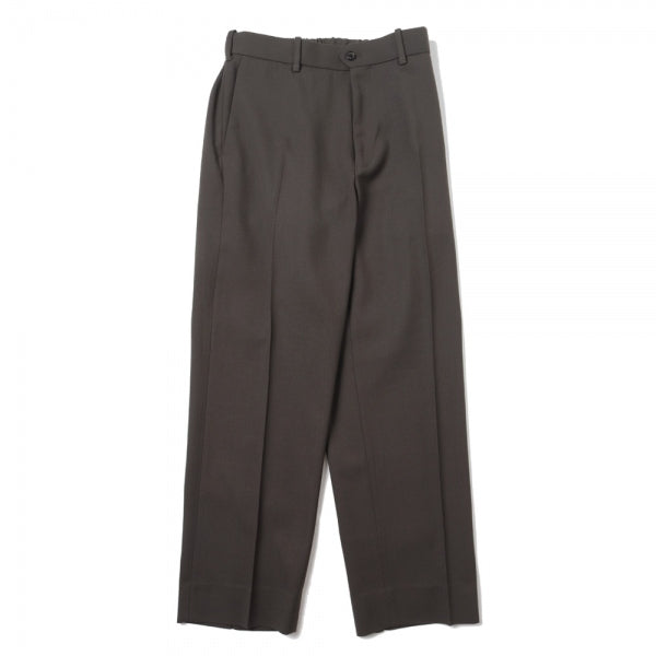 FLAT FRONT TROUSERS ORGANIC WOOL SURVIVAL CLOTH (A22C-06PT03C