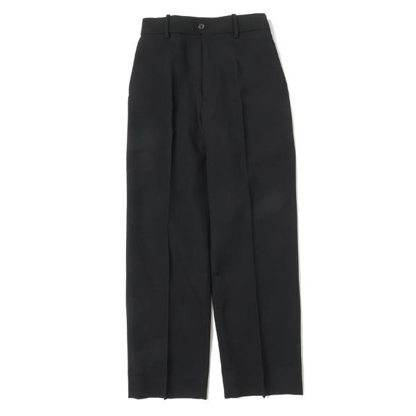 FLAT FRONT TROUSERS ORGANIC WOOL SURVIVAL CLOTH (A22C-06PT03C