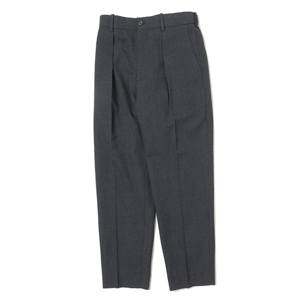 FRONT PLEATS PEGTOP ORGANIC WOOL SURVIVAL CLOTH (A21C-05PT01C) | MARKAWARE  / パンツ (MEN) | MARKAWARE正規取扱店DIVERSE