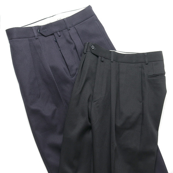 ケボズ KEBOZ WOOL COTTON KERSEY WIDE PANTS （グレー） 本店