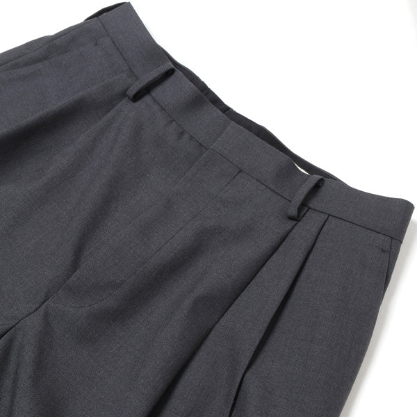 BLUEFACED WOOL WIDE SLACKS (A21AP02BH) | AURALEE / パンツ (MEN) | AURALEE 正規取扱店DIVERSE