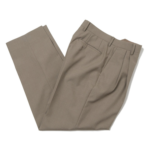 BLUEFACED WOOL WIDE SLACKS (A21AP02BH) | AURALEE / パンツ (MEN) | AURALEE 正規取扱店DIVERSE