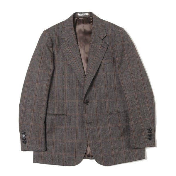 BLUEFACED WOOL CHECK JACKET (A21AJ01CB) | AURALEE / ジャケット