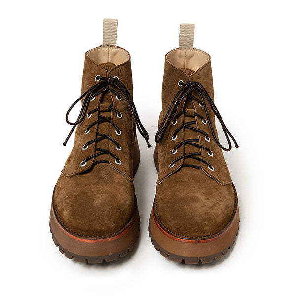 NONNATIVE WORKER LACE UP BOOTS 42 BROWNブーツ型レースアップ