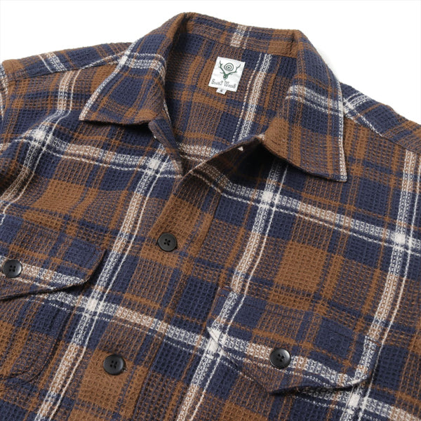 Smokey Shirt - Plaid Pique