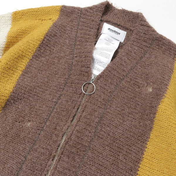 ZIP UP STRIPE CARDIGAN (21AW36KN60) | doublet / トップス (MEN