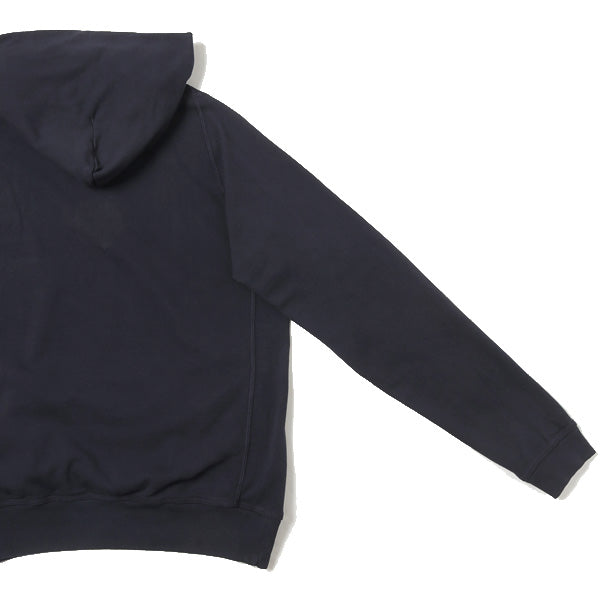 DWELLER HOODY L/S COTTON SWEAT OVERDYED