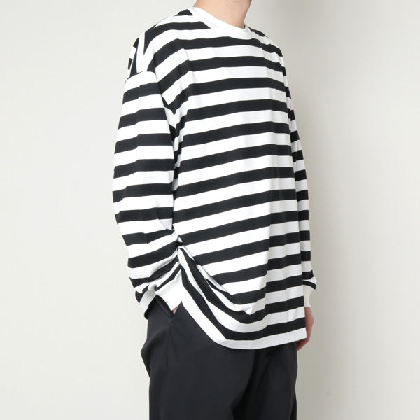 Border L/S Tee (GU211-70145B) | Graphpaper / カットソー (MEN