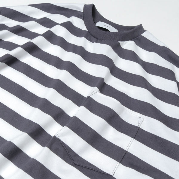 Border S/S Pocket Tee (GU211-70146B) | Graphpaper / カットソー (MEN) |  Graphpaper正規取扱店DIVERSE