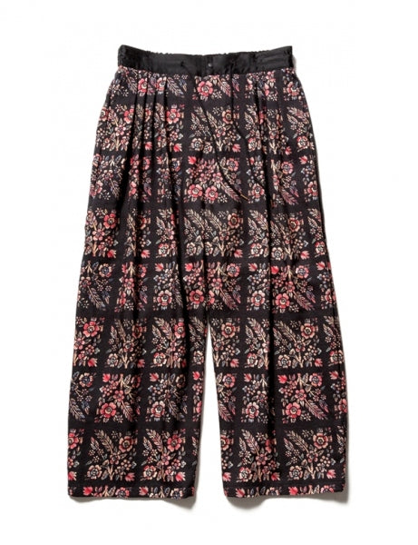 FLOWER PATTERN WIDE PANTS (19AW-PA9-001) | Sasquatchfabrix