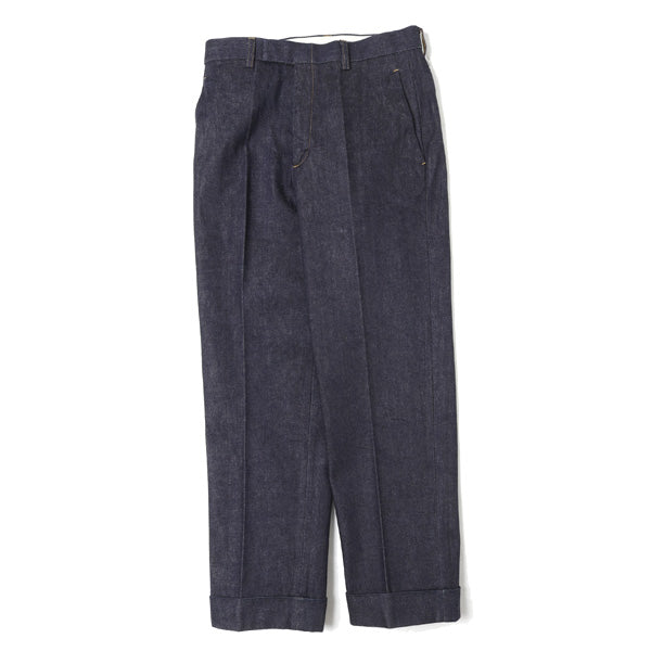 Flat Front Straight Trousers One Wash (T20C-17PT02C) | Text / パンツ (MEN) |  Text正規取扱店DIVERSE