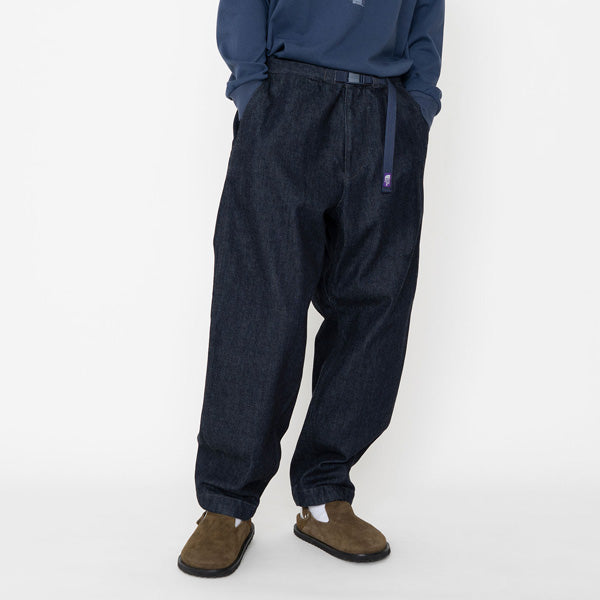 Denim Wide Tapered Pants (NT5257N) | THE NORTH FACE PURPLE