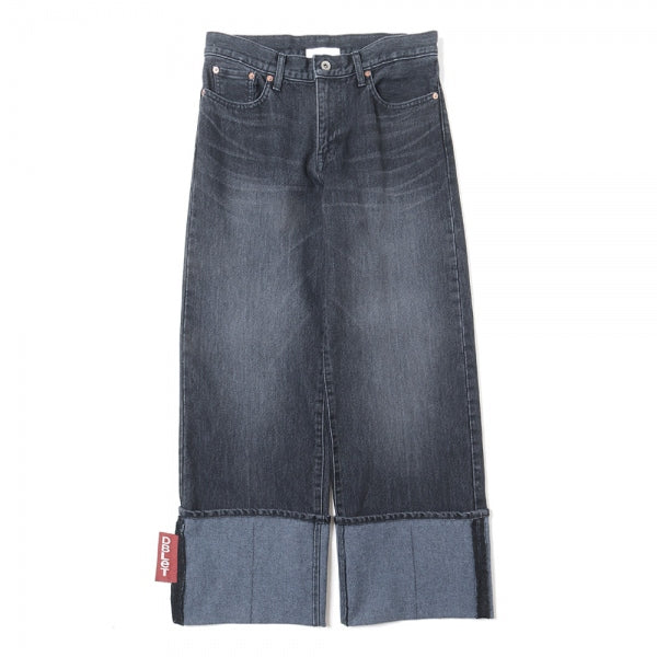 RECYCLE DENIM LOW-RISE DENIM PANTS (22AW20PT192) | doublet / パンツ (MEN) |  doublet正規取扱店DIVERSE