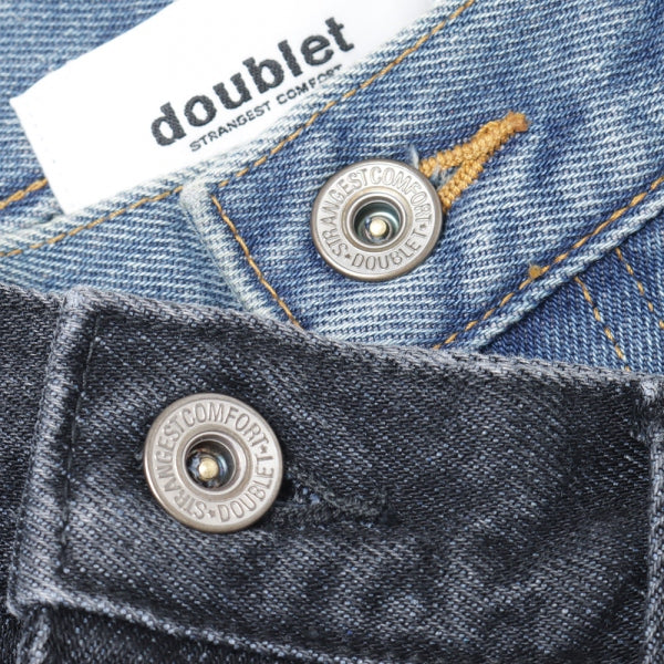 RECYCLE DENIM LOW-RISE DENIM PANTS (22AW20PT192) | doublet / パンツ (MEN) |  doublet正規取扱店DIVERSE