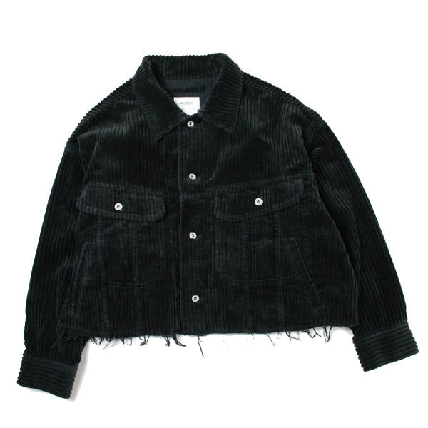 CUT OFF OVERSIZED CORDUROY JACKET (18AW10BL69) | DIVERSE ...