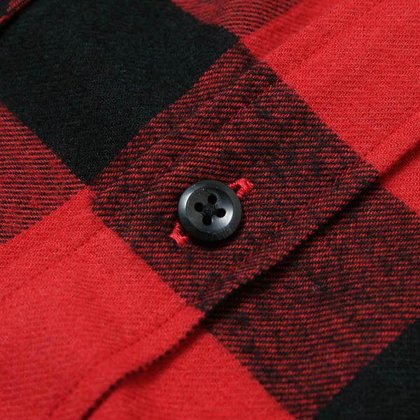 CHAOS EMBROIDERY CHECK SHIRT (18AW14SH51) | doublet / シャツ (MEN