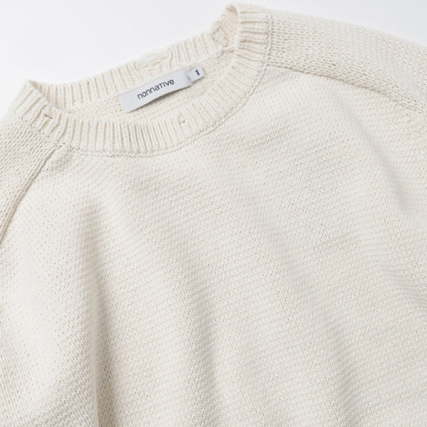 TROOPER SWEATER COTTON YARN OVERDYED VW (NN-K4102) | nonnative