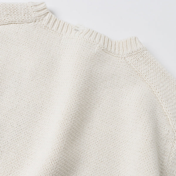 TROOPER SWEATER COTTON YARN OVERDYED VW (NN-K4102) | nonnative 