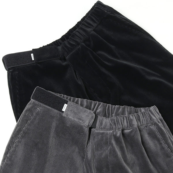 Suvin Corduroy Wide Tapered Chef Pants (GM213-40074) Graphpaper パンツ  (MEN) Graphpaper正規取扱店DIVERSE