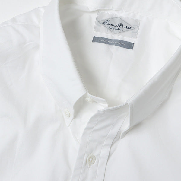 B.D Collar-OX SH(WHITE) (MPSM-1902S) | Marvine Pontiak Shirt