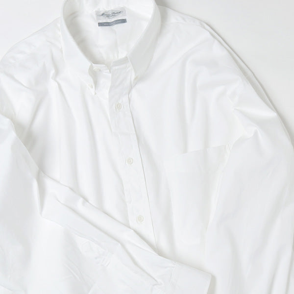 B.D Collar-OX SH(WHITE) (MPSM-1902S) | Marvine Pontiak Shirt