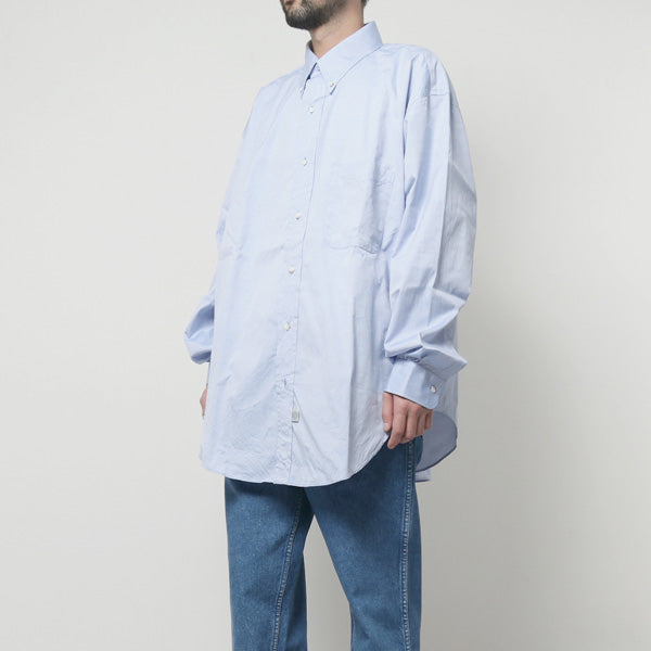 B.D Collar-OX SH(SAX) (MPSM-1902S) | Marvine Pontiak Shirt Makers