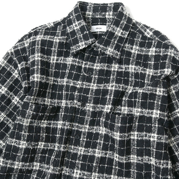 Needle Punched Check Shirt (AH19W-SH02) | Allege / シャツ (MEN