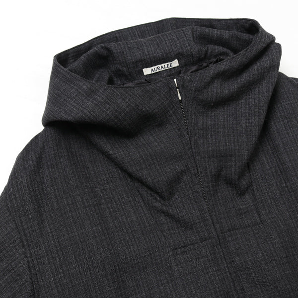 新品！AURALEE WOOL DOUBLE CLOTH ZIP HOODIE - ジャケット/アウター