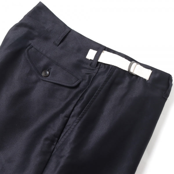 SIDE ADJUST TROUSERS ORGANIC COTTON SOFT MOLESKIN (M22C-05PT01C