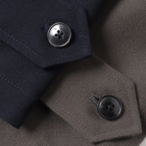 SHIRT COAT WOOL VINTAGE GABARDINE (M22C-08CO01C) | marka / シャツ