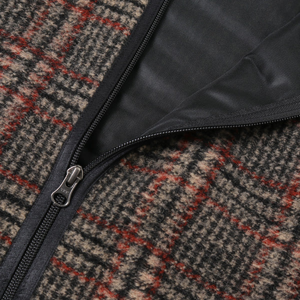 W.U. Piping Jacket - Plaid Knit Jq (HM280) | NEEDLES / ジャケット 
