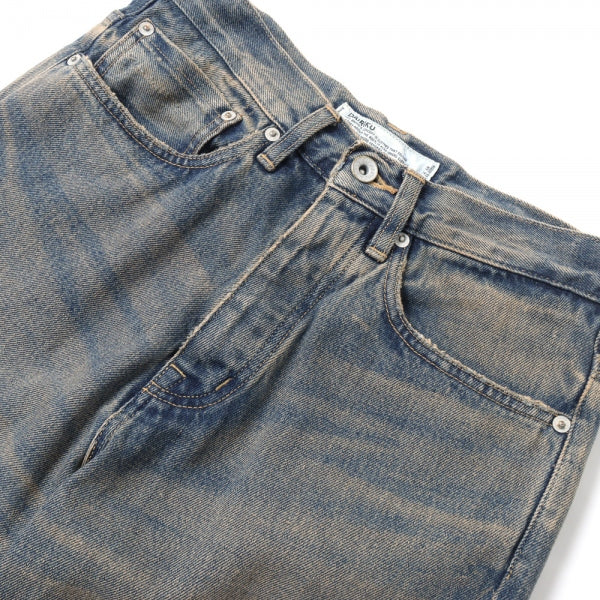 Flare Mud Vintage Denim Pants (22AW D-8) | DAIRIKU / パンツ (MEN