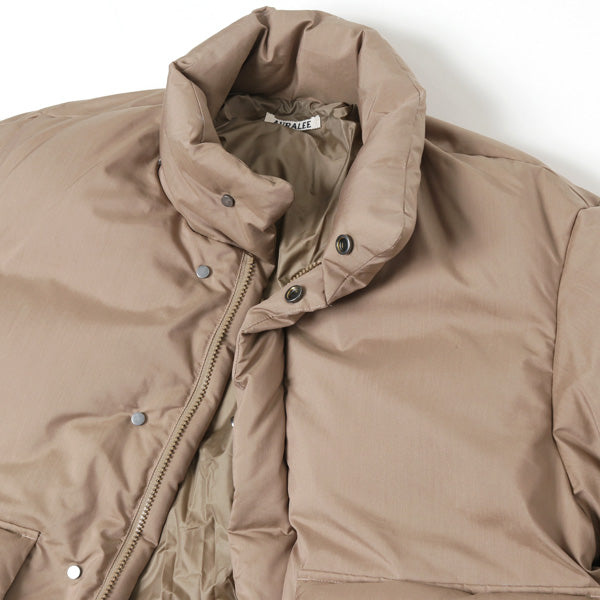 LIGHT FINX POLYESTER DOWN JACKET (A9AJ01PW) | AURALEE / ジャケット