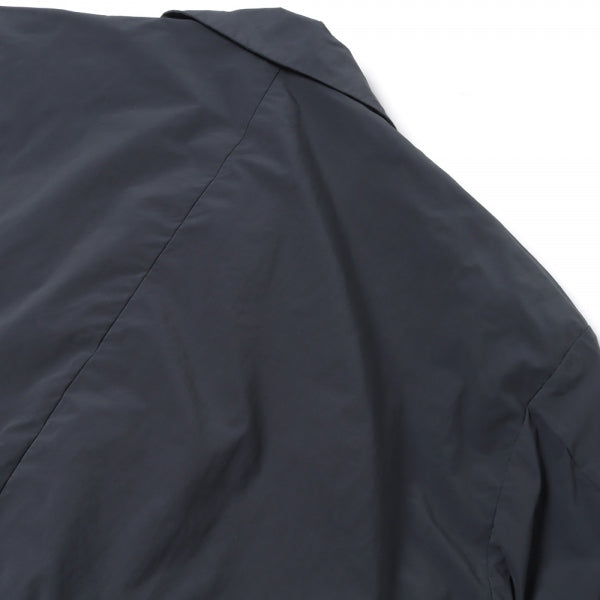 希少！！】 AIR VENTILE BALMOCAAN COAT / BLACK 21AW ステンカラー