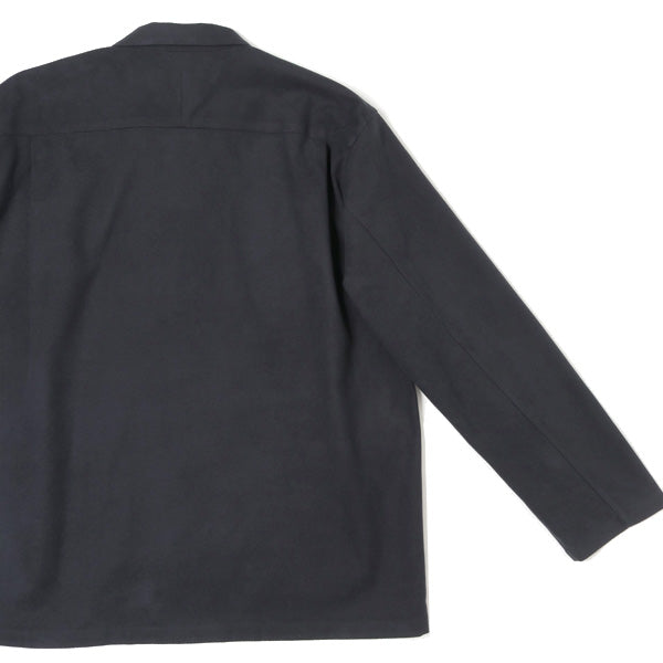 OPEN COLLAR L/S SHIRT (EN20210011) | ENCENS / シャツ (MEN