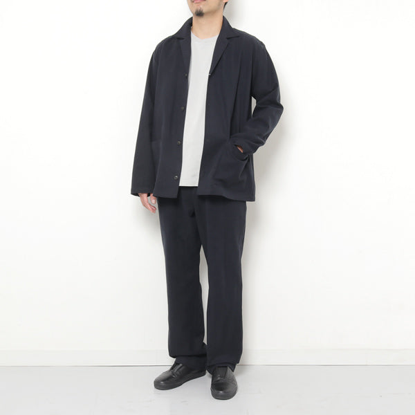 OPEN COLLAR L/S SHIRT (EN20210011) | ENCENS / シャツ (MEN