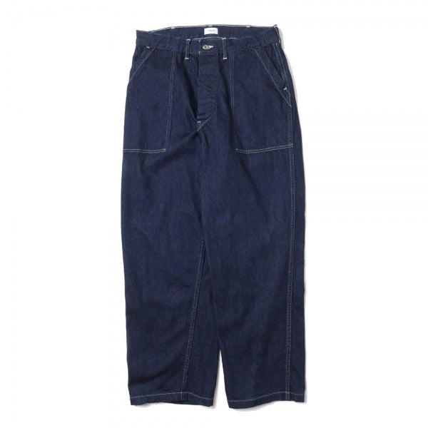 インディゴ スビンコットン 11.5oz デニム ベイカーパンツ(OW) (NPTM-9UT-11.5-PIW) | CIOTA / パンツ  (MEN) | CIOTA正規取扱店DIVERSE