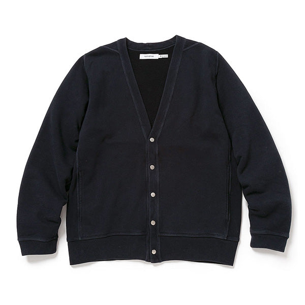 DWELLER CARDIGAN COTTON SWEAT OVERDYED VW (NN-C4103) | nonnative / トップス  (MEN) | nonnative正規取扱店DIVERSE