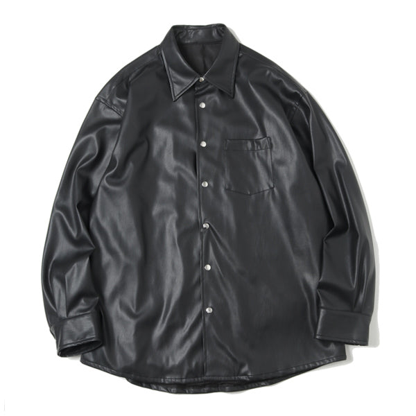 Synthetic Leather Shirt (AL21W-SH03) | Allege / シャツ (MEN