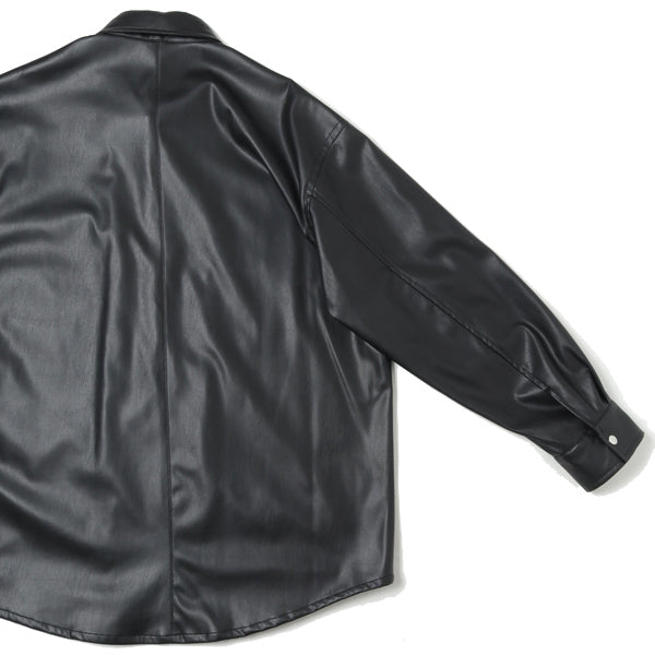 Synthetic Leather Shirt (AL21W-SH03) | Allege / シャツ (MEN