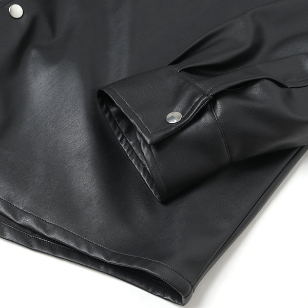 Synthetic Leather Shirt (AL21W-SH03) | Allege / シャツ (MEN