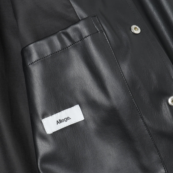 Synthetic Leather Shirt (AL21W-SH03) | Allege / シャツ (MEN