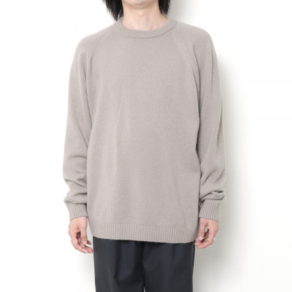 ALPACA WASHI CREWNECK SWEATER (KRAGNW0803) | ATON / トップス (MEN