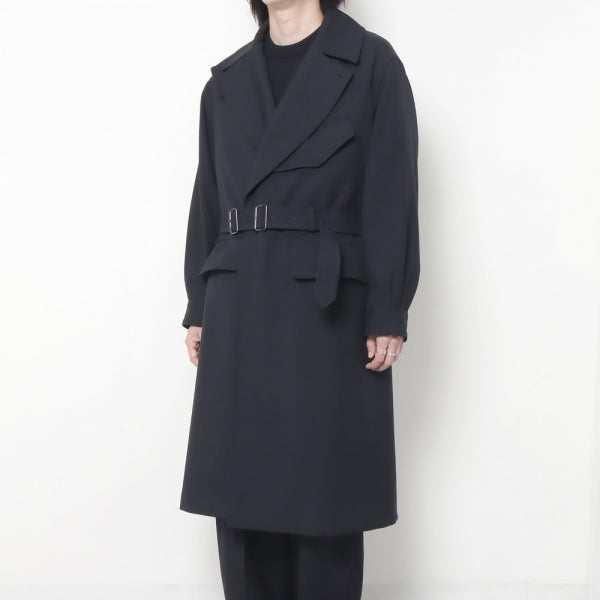 Wool Surge Motorcycle Coat (BHS22F008A) | blurhmsROOTSTOCK 