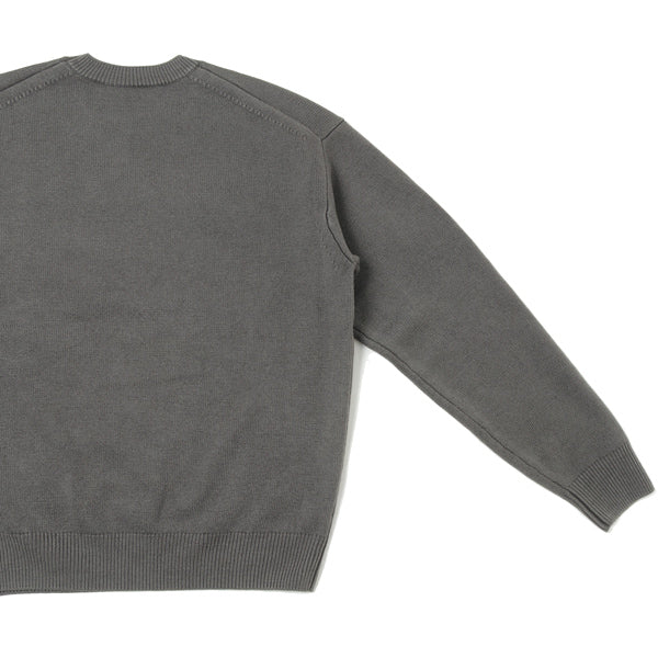 FRENCH MERINO STONE WASHED KNIT P/O (A21AP02SW) | AURALEE 