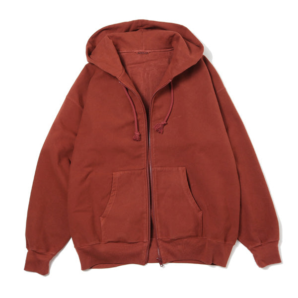 SUPER MILLED SWEAT ZIP PARKA (A8AP03SM) | AURALEE / カットソー