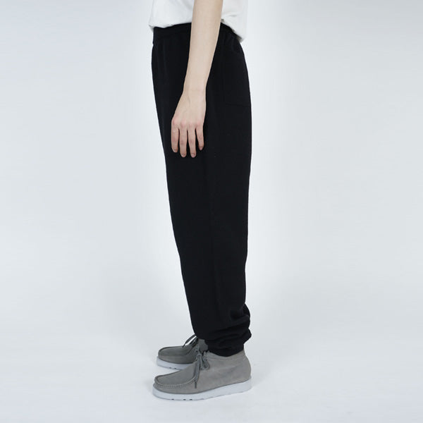 FELTED MERINO WOOL KNIT PANTS (223-60203) | UNIVERSAL PRODUCTS