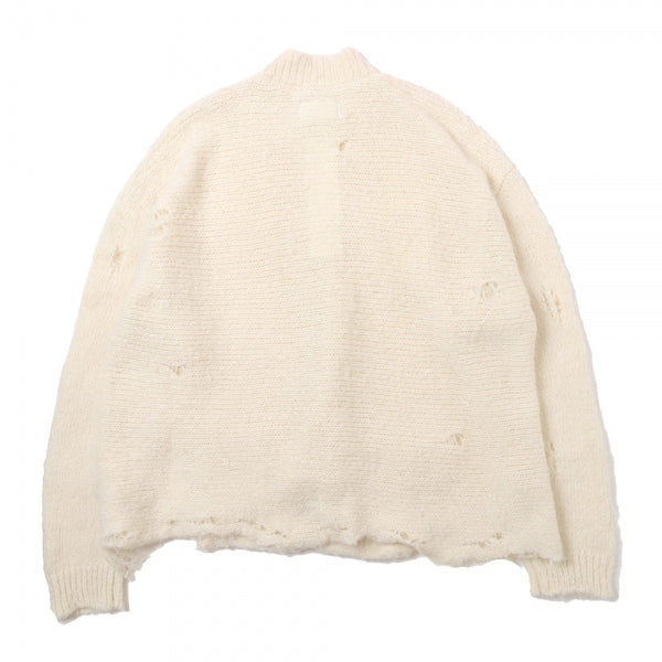 ZIP UP FUR YARN CARDIGAN (22AW76KN95) | doublet / トップス (MEN 