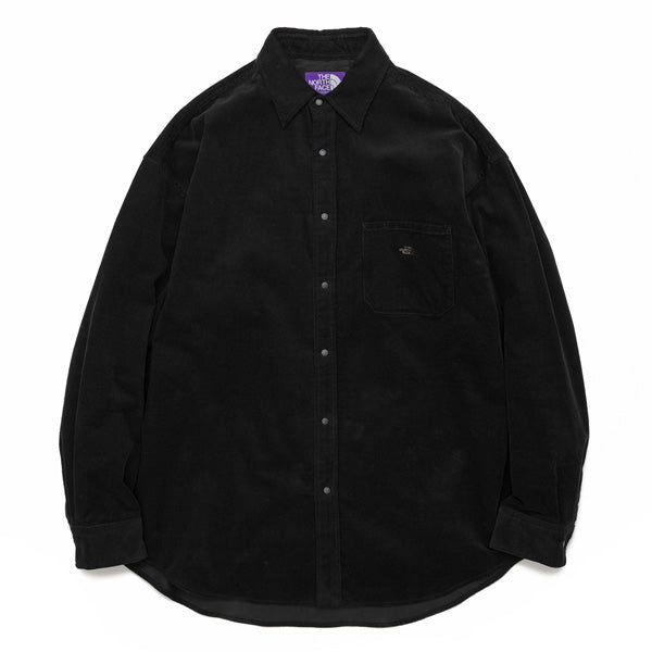 Organic Cotton Corduroy Big Shirt